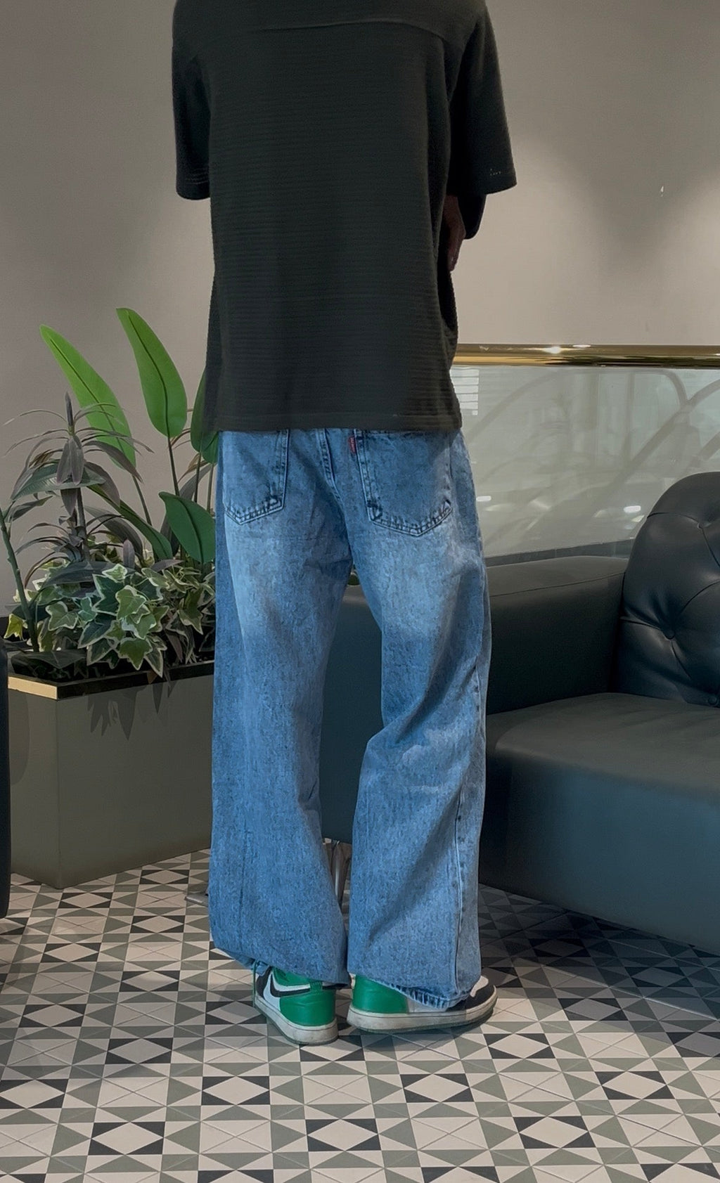 Storm Blue Fade BAGGY