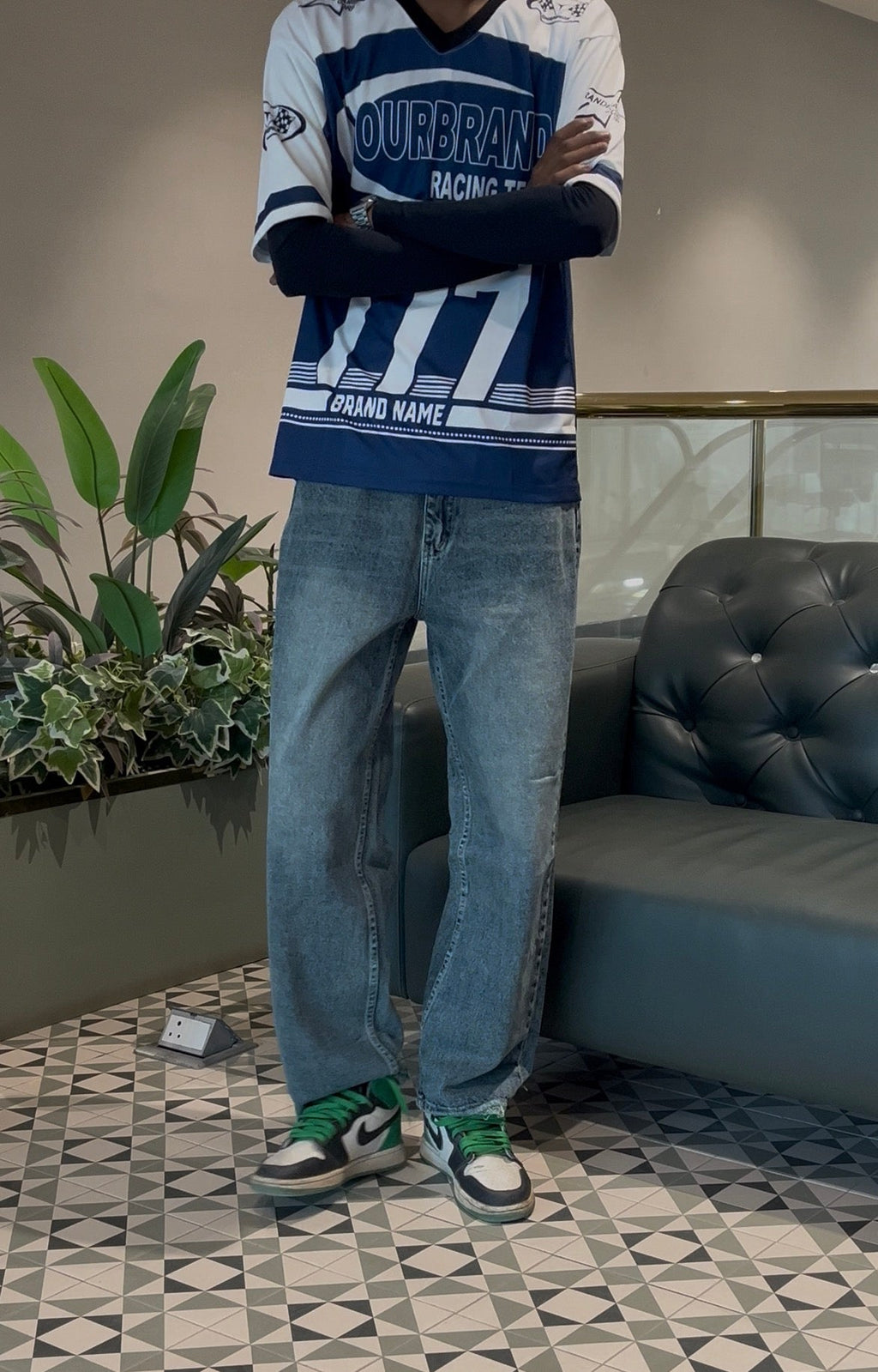 Graphite Mist Grey BAGGY